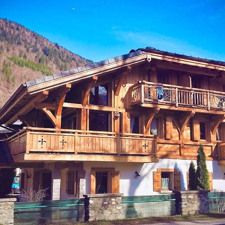 Chalet Clos Moccand Samoëns Buitenkant foto