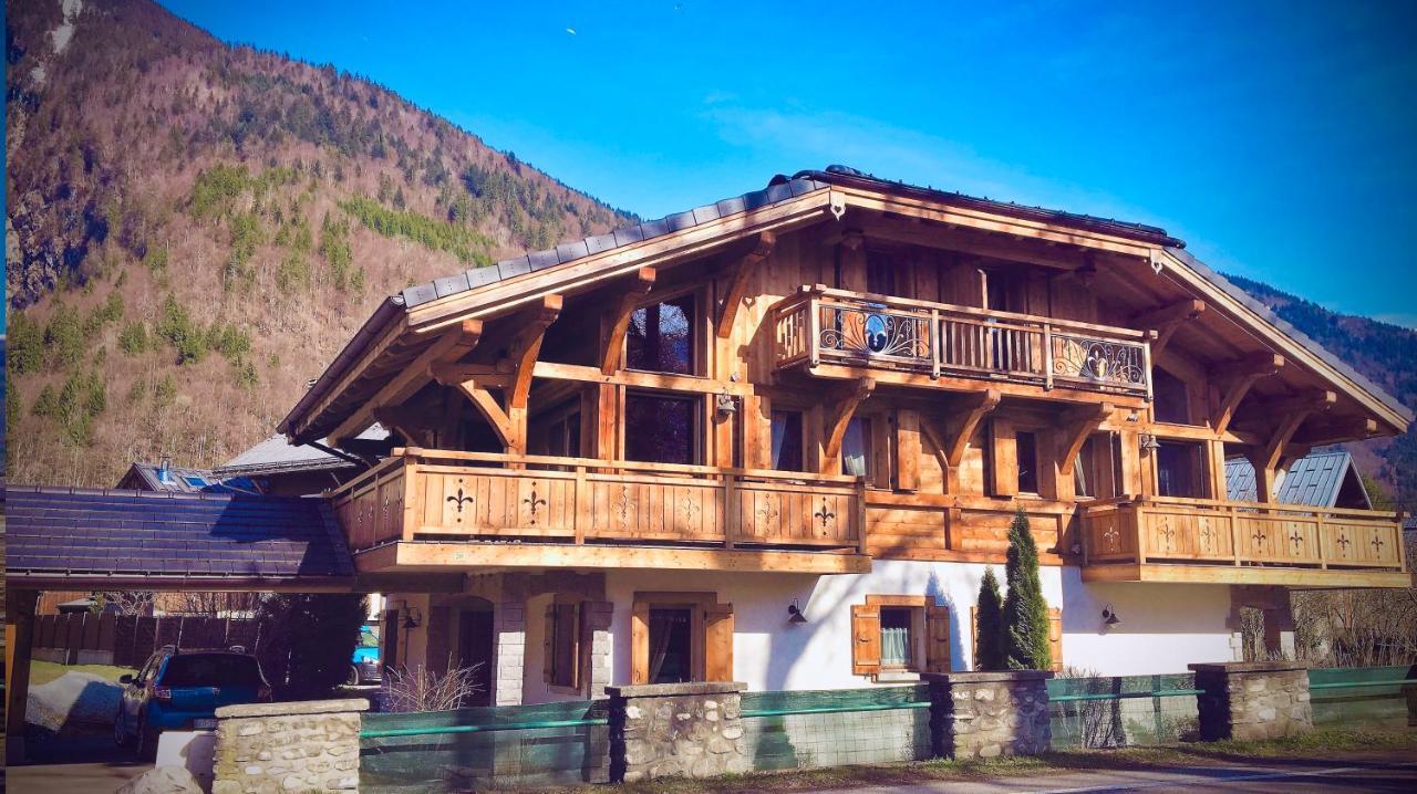 Chalet Clos Moccand Samoëns Buitenkant foto