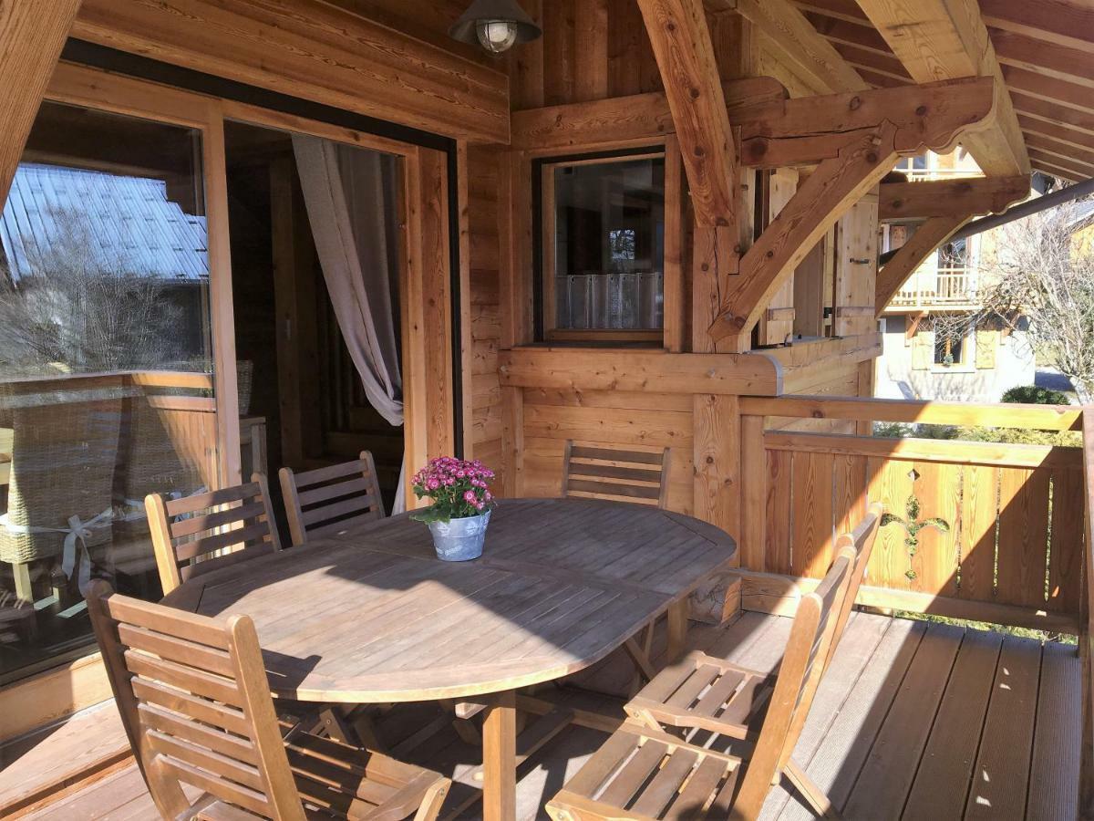 Chalet Clos Moccand Samoëns Buitenkant foto